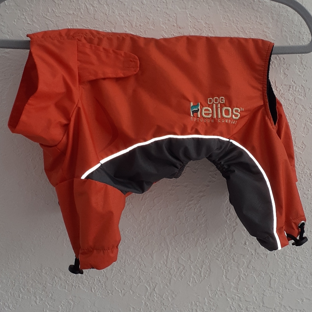 Dog helios outdoor company, rain jacket